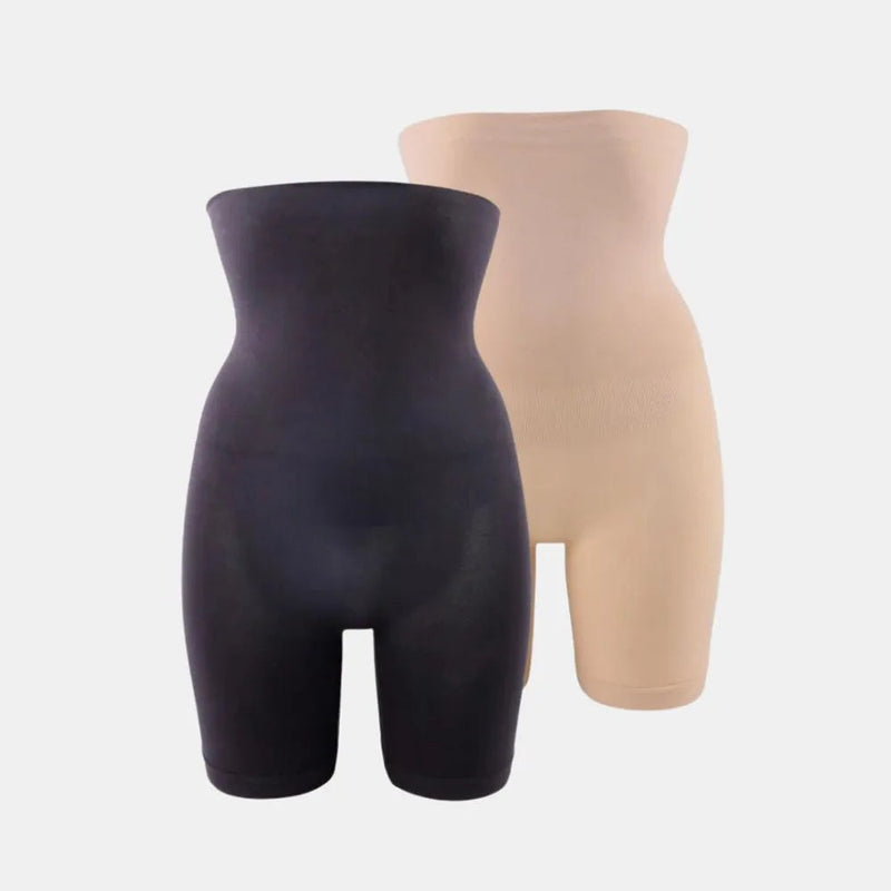 Premium Shorts - Shaper med hög midja med silikonband