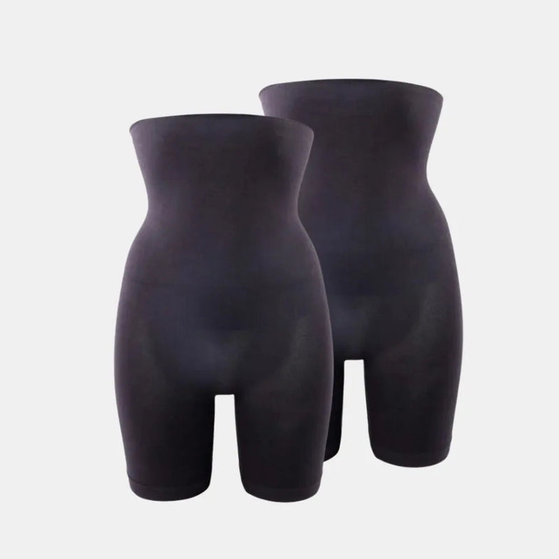 Premium Shorts - Shaper med hög midja med silikonband