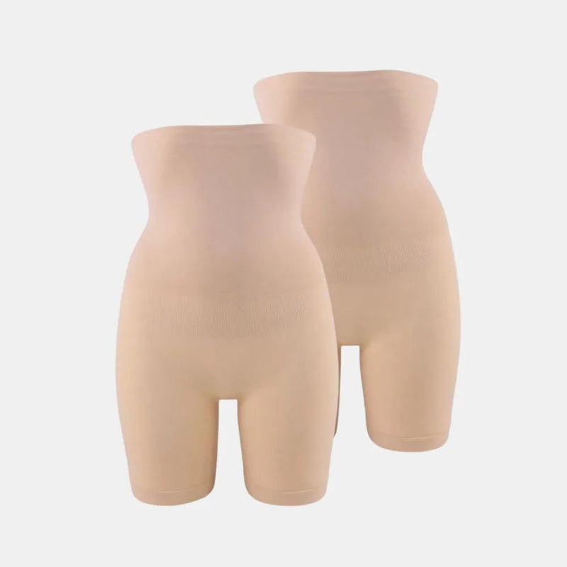 Premium Shorts - Shaper med hög midja med silikonband
