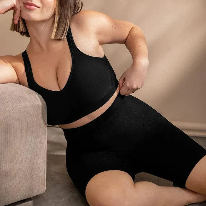 Premium Shorts - Shaper med hög midja med silikonband