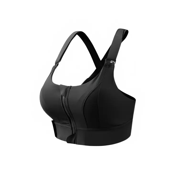 Top Active Bra - Förstärkt sport med kardborrejusteringar