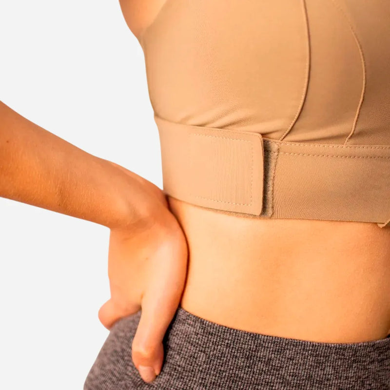 Top Active Bra - Förstärkt sport med kardborrejusteringar