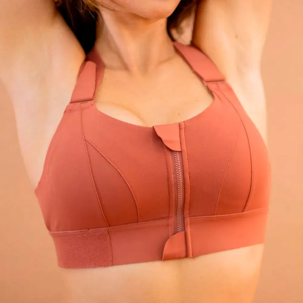 Top Active Bra - Förstärkt sport med kardborrejusteringar