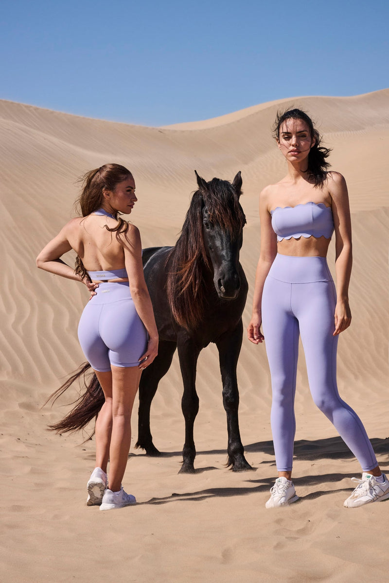 Scallop Strapless Bra