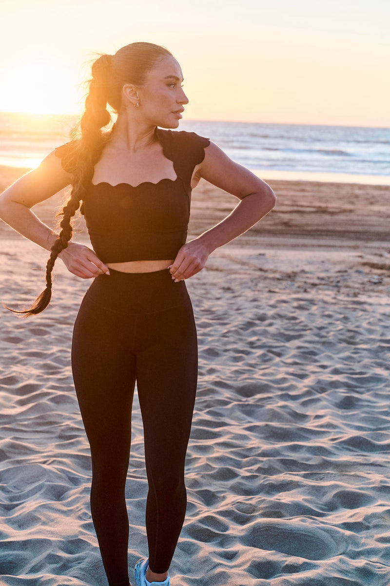 Stiga över Scallop Bra